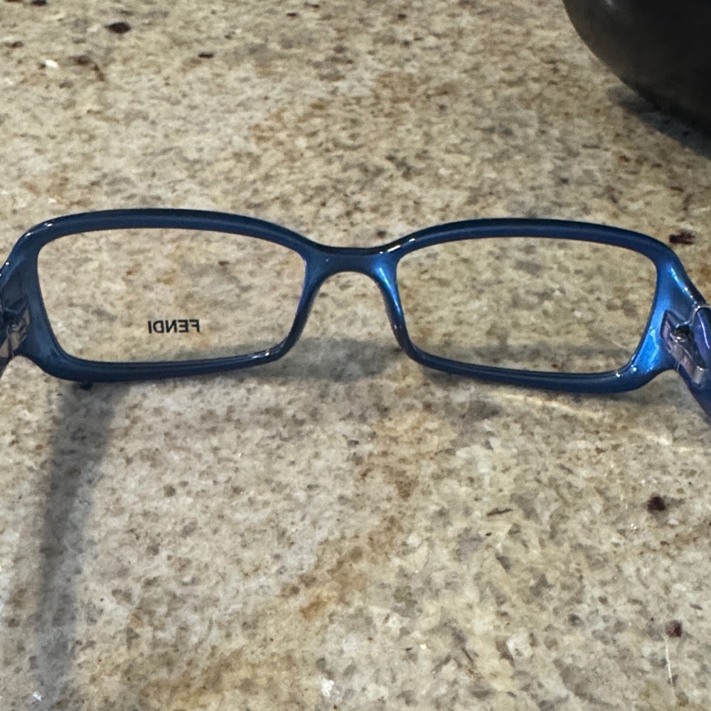 Fendi Navy Blue Eyeglasses - Picture 10 of 15